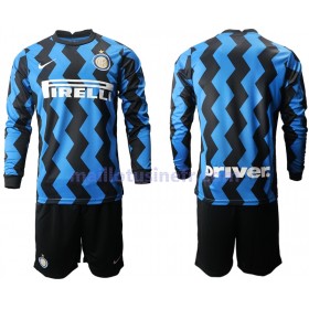 Maillot de Foot Inter Milan Domicile 2020-21 Manches Longues - Enfant